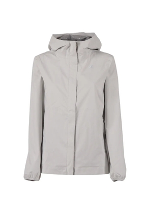 K-Way stretch hooded jacket - Grey