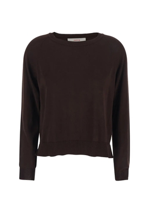 Jucca perforated sweatshirt - Brown