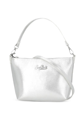 MC2 Saint Barth Aline logo shoulder bag - Silver