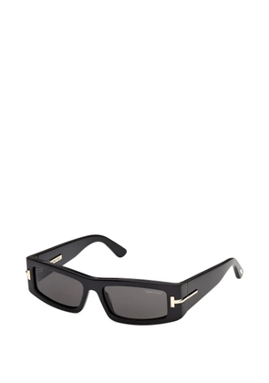TOM FORD Eyewear Icon rectangle-frame sunglasses - Black