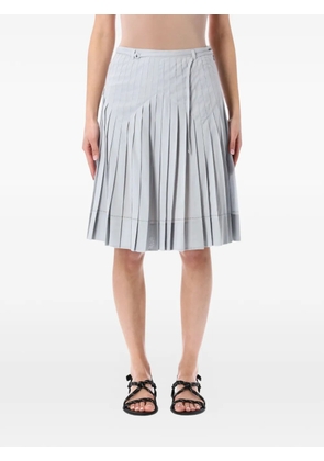 Low Classic pleated midi skirt - Blue