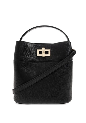 Furla Amelia top-handle leather mini bag - Black