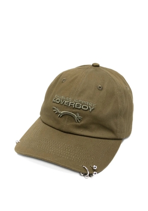 Charles Jeffrey Loverboy pierced baseball cap - Green