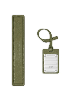 FPM Milano logo-detail handle - Green