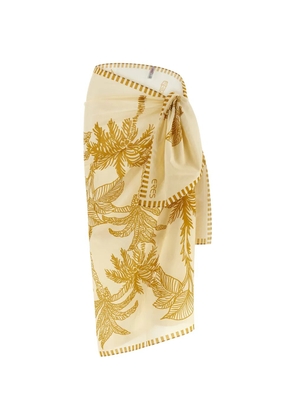 ERES Jungle printed sarong beach cover-ups - Neutrals