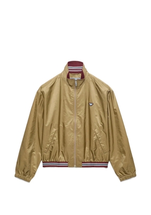 Prada lightweight Re-Nylon blouson jacket - Neutrals