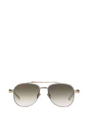 John Dalia pilot sunglasses - Silver