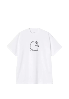 Carhartt WIP print-detail T-shirt - White