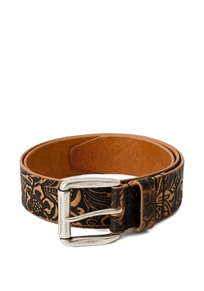 OUR LEGACY leather belt - Brown
