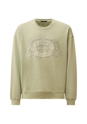C.P. Company chest-logo sweatshirt - Green