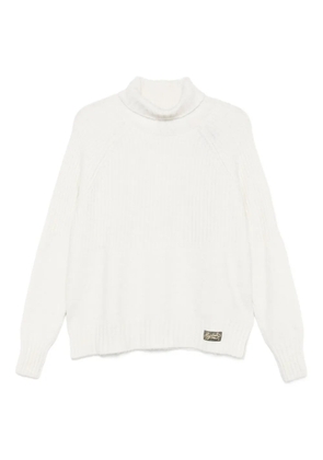 Superdry roll-neck sweater - White