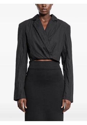 Thom Krom WB3 cropped jacket - Black