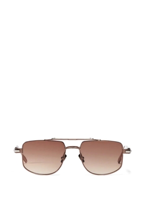 John Dalia square frame sunglasses - Brown