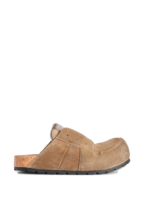 Balenciaga Dumbo mules - Neutrals