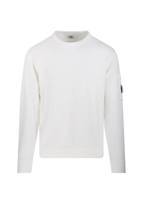 C.P. Company long-sleeve pocket sweatshirt - White