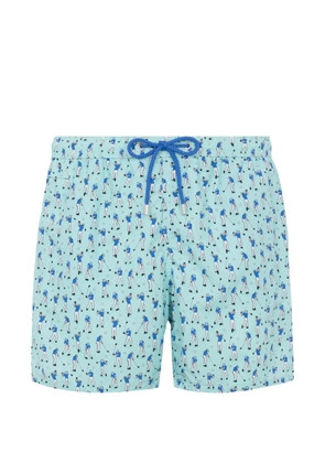 MC2 Saint Barth lightweight swim shorts - Blue