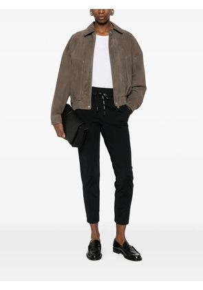 MARCCAIN Rhodos drawstring trousers - Black