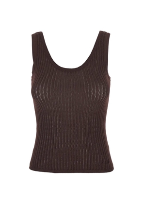Jucca knitted tank top - Brown