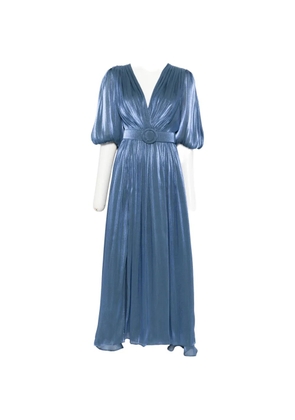Costarellos V-neck maxi dress - Blue
