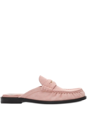 Burberry leather mules - Pink