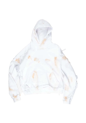 ALEXANDER DIGENOVA cutout hoodie - White
