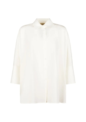 Weekend Max Mara button-up collared shirt - Neutrals