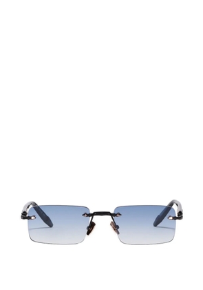 John Dalia rectangle frame sunglasses - Black