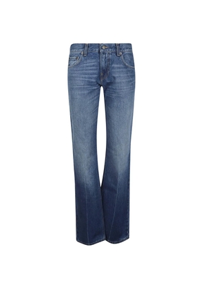Haikure Carly patch pocket jeans - Blue