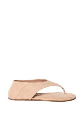 GIABORGHINI Emauelle flat sandals - Neutrals