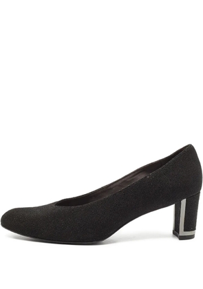 Stuart Weitzman pre-owned 60mm metallic-heel pumps - Black