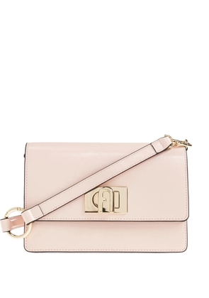Furla logo clasp shoulder bag - Pink