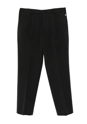 New York Resident logo-patch pants - Black