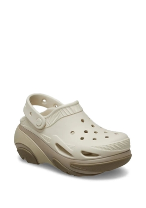 Crocs platform cutout sandals - Neutrals