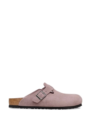 Birkenstock Boston suede mules - Pink