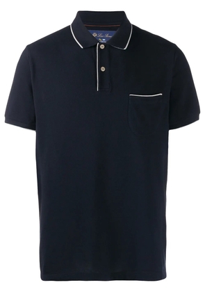 Loro Piana shortsleeved polo shirt - Blue