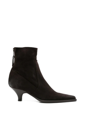 Elena Iachi pointed boots - Brown
