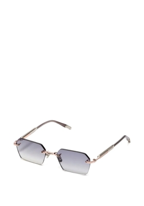 John Dalia rimless geometric sunglasses - Pink