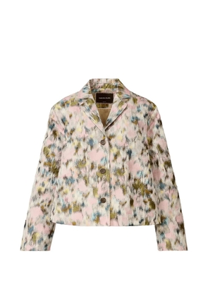Fabiana Filippi floral buttoned jacket - Pink