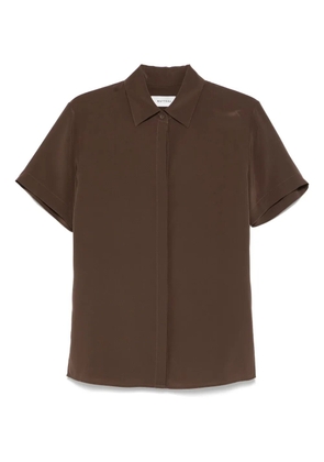 Matteau silk shirt - Brown