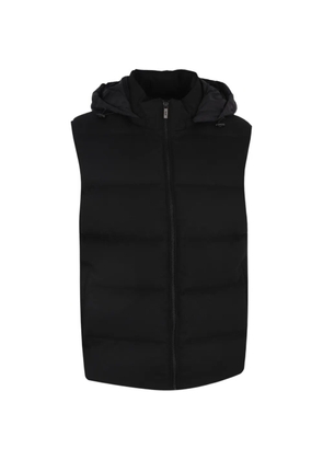 Corneliani hooded gilet - Black