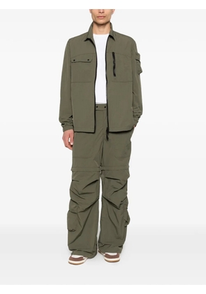 JG1 belt-loops pants - Green