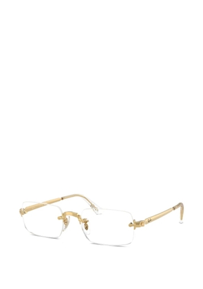 Ray-Ban rectangle-frame glasses - Gold