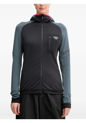 DYNAFIT Radical Polartec® zip pocket hoodie top - Black