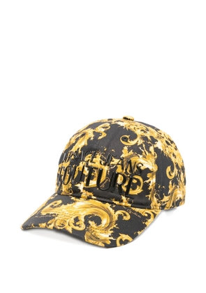 Versace Jeans Couture logo-plaque baseball cap - Black