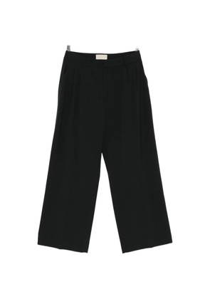 THESTROY pleated trousers - Black