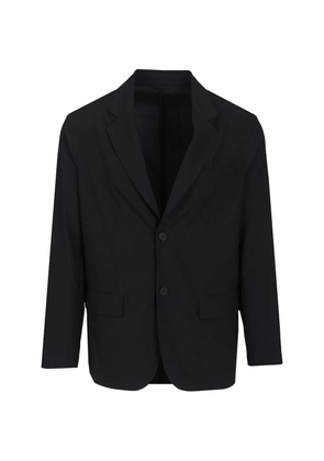 Emporio Armani button single-breasted blazer - Blue