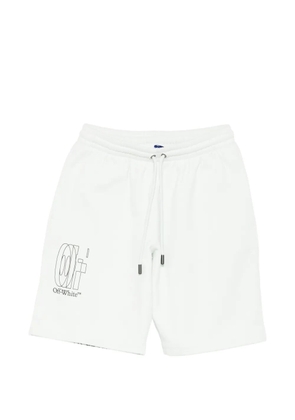 Off-White drawstring shorts - Green
