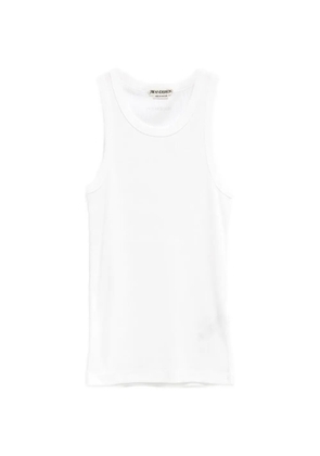 JW Anderson ribbed tank top - White