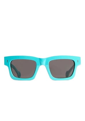 JW Anderson Jwa02 rectangle-frame sunglasses - Blue