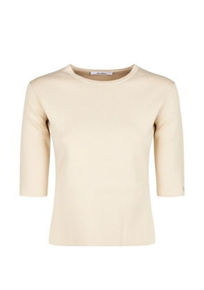 Max Mara Pure Stretch T-shirt - Neutrals